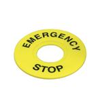 Disco emergency - stop D=60 